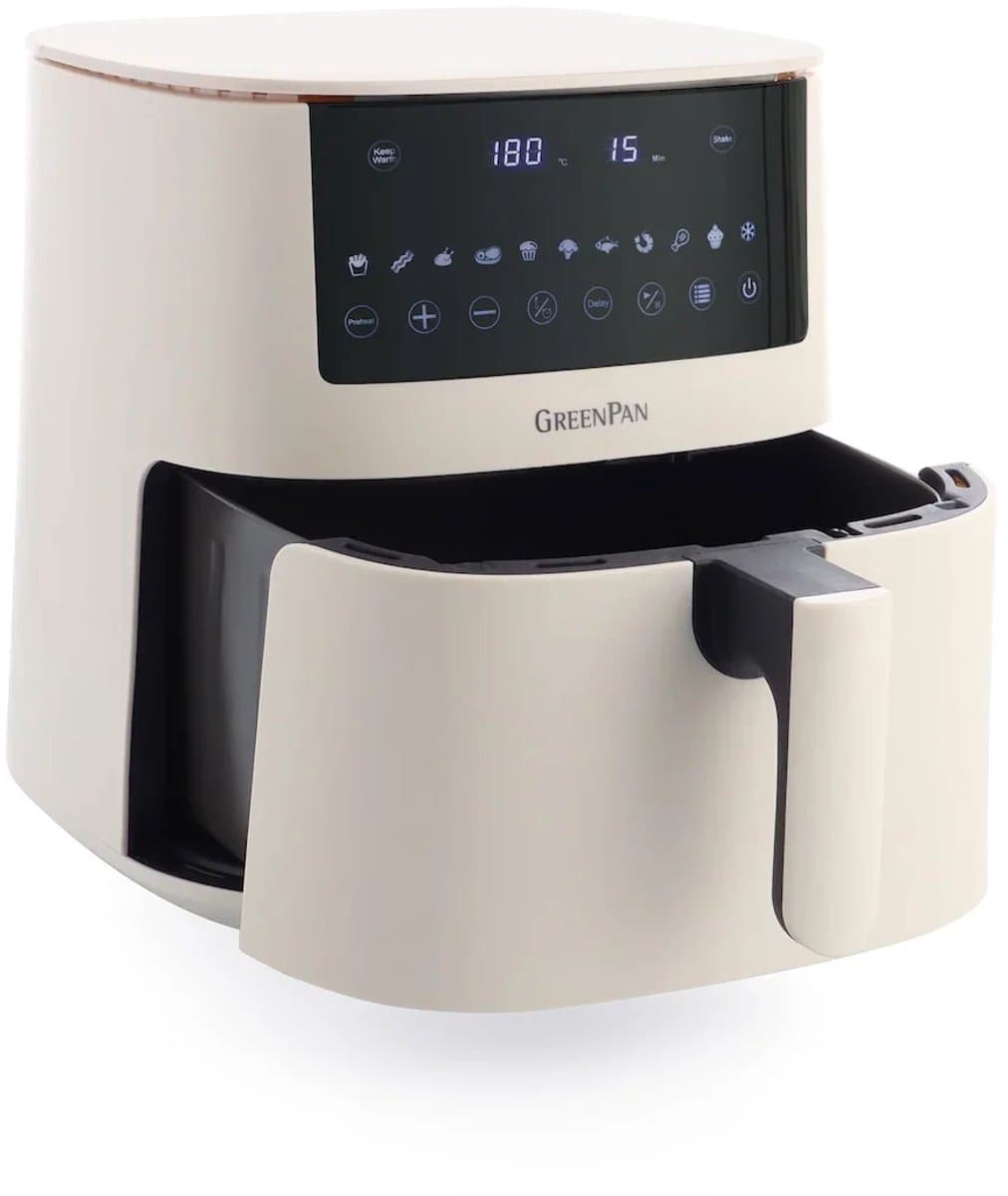 GreenPan Bistro XL Airfryer 7,2L - PFAS-vrij Crème — afbeelding 1