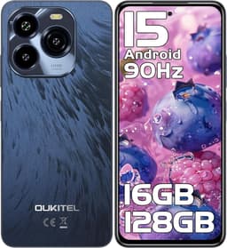 OUKITEL C65 smarttelefoon – 6,7 inch – Android 15, 16 GB werkgeheugen / 128 GB opslag, 5150mAh accu, 50MP camera, simlockvrij — thumbnail 1