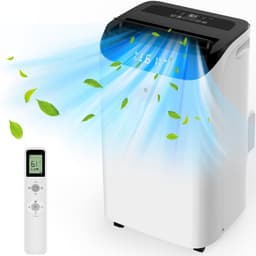 Mobiele Airco 14000 BTU – 3-in-1 Airconditioner – Ontvochtiger – Ventilator – Afstandsbediening — thumbnail 1