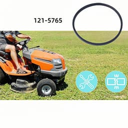 V-riem Grasmaaier - Aandrijfriem Tuin - Platform Aandrijving - Kevlar Versterkt - 30 Inch - Zwart — thumbnail 2