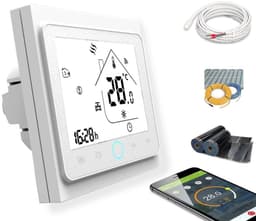 Slimme Thermostaat - Verwarming Regelaar - Comfort Verhoging - Wekelijks Programmeerbaar - 10 Gram - Wit — thumbnail 5