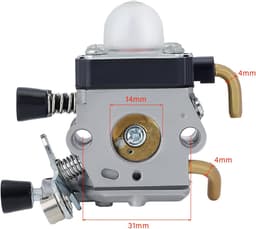SnelShoppen - Brandstofslang Carburetor voor Grasmaaier en Tuingereedschap - Geschikt voor FS45, FS55, KM55, FS38 - Duurzaam en Betrouwbaar - Onderdee — thumbnail 2