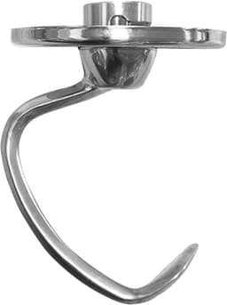 SnelShoppen - Spiral Dough Hooks Accessoires voor Keuken-Aid Keukenmachine, Rvs Deeghaak voor 4.5-5QT Tilt Head, Vaatwasserbestendig, Perfect voor Bak — thumbnail 1