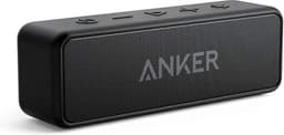 Soundcore 2 Bluetooth-luidspreker by Anker - Fantastisch geluid - Enorme bas met dubbele basdrivers - 24-uurs accu - Verbeterde IPX7 waterbescherming - Draadloze luidspreker voor iPhone en Samsung - Zwart — thumbnail 1