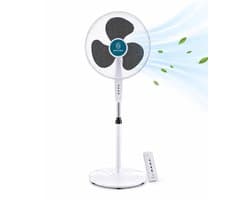 Lifero Staande Ventilator 65W - Ventilatoren - Verstelbaar 3 Standen - Vloerventilator - Koelventilator op Statief - Ventilatie