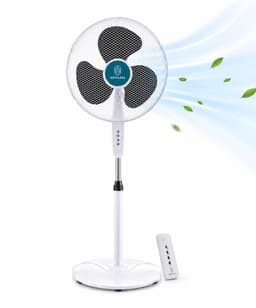Lifero Staande Ventilator 65W - Ventilatoren - Verstelbaar 3 Standen - Vloerventilator - Koelventilator op Statief - Ventilatie — thumbnail 1