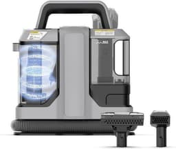 Verte Meubelreiniger - Tapijtreiniger - Vlekverwijderaar - Bankreiniger - Reinigingsmachine - Bekledingsreiniger - 450 W - Grijs — thumbnail 1