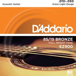 D'Addario EZ900 Akoestische / Western Snaren Extra Light (10-50) — thumbnail 1