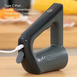 Elektrische Kaasrasp - Salademaker Keukenrasp - Groenten Snijden - 3 Verwisselbare Messen - 2600mAh Batterij - Zilver — thumbnail 3