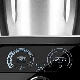 Multifunctionele Keukenmachine 1500W met Geïntegreerde Weegschaal, 31 Functies, 3.5L, 44dB, RVS Zwart — thumbnail 3