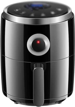 Airfryer 3L - Heteluchtfriteuse Olievrije Frituur - Gezond Koken - Snelle Luchtcirculatie - 3 liter - Zwart — thumbnail 1