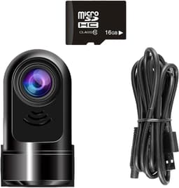 Videorecorder - Zwart - Eenheidsmaat - 1080p Draaibare Dashcam met 24-Uurs Parkeermodus - Voor Auto — thumbnail 5