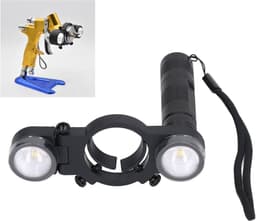 Spray Gun Fill Light pistola pulverizadora de pintura Universeel 3 Niveaus Instelbare Helderheid Spray Paint Gun - ShopVlot — thumbnail 2