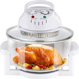 Heteluchtoven - Keukenapparaat - Gezond Koken - Vetarm Frituren - 12 Liter - Wit — thumbnail 1