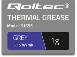 Qoltec Thermische Pasta Voor Het Koelen Van Processors En Grafische Kaarten 1G 5 15W Mk — thumbnail 2