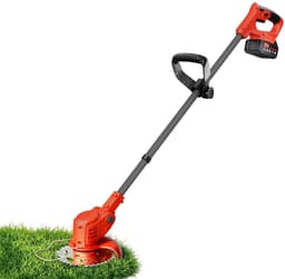 CRLYN® Grasmaaier Elektrisch - Grastrimmers met Accu - Rood — thumbnail 1