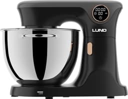 LUND 67814 Professionele Planetaire Keukenmachine - 2000W DC-Motor - 6L RVS Kom - 10 Snelheden & Digitale Timer — thumbnail 4