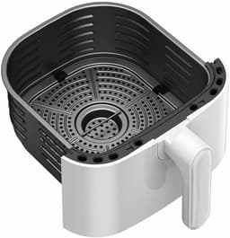 Heteluchtfriteuse Grill - 2-in-1 Airfryer - Gezond Koken - Digitaal Touchscreen - 43 Liter - Wit — thumbnail 4