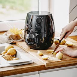 Airfryer Oven - Mini Oven - Gezond Frituren - Olievrije Hete Lucht - 25 Liter - Zwart — thumbnail 2