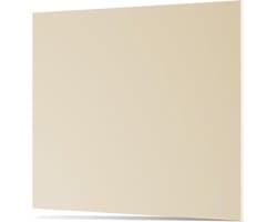 Vaatwasser Frontpaneel - Deurpaneel Vaatwasser - Keuken Opfrissen - Krasbestendig Melamine - 715 x 594 mm - Beige