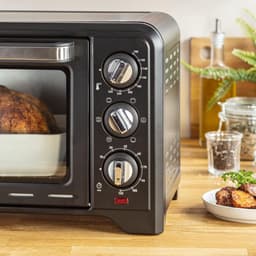 Ploutos® Oven - Elektrische Oven - Vrijstaande Elektrische Oven – Luxe Heteluchtoven met Grillfunctie - Zwart - 32cm x 47cm x 28cm — thumbnail 4
