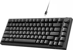 Ajazz AK820 – Mechanisch Toetsenbord 75% – Bedraad USB-C Gaming Keyboard – Hot Swap – Compact QWERTY – 82 Keys – Zwart — thumbnail 2