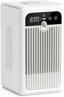 Draagbare luchtkoeler, mini-airconditioner met ventilator van 500 ml | 3000 mAh oplaadbare batterij, 2 ventilatorsnelheden, 2 nevelstanden, Type-C-interface, persoonlijke verdampingskoeling — thumbnail 1