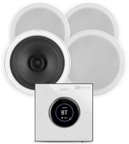 Power Dynamics badkamer speakers inbouw set - Speakers voor badkamer met Bluetooth B100W versterker — thumbnail 1