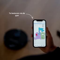 TONIHOMI® R8 - Robotstofzuiger met dweilfunctie - Automatisch legen - Robotstofzuiger met laadstation - LDS Laser navigatie - Met app - Zwart — thumbnail 5