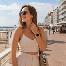 Smartwatch Dames – 1.85" AMOLED – Bluetooth Bellen – 350mAh Batterij – Hartslag, SpO₂ & Slaapmonitor – 100+ Sportmodi – 3ATM Waterdicht – Android & iPhone — thumbnail 5
