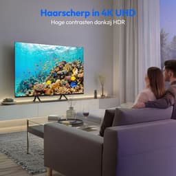 MEDION 125.7 cm 50" QLED TV Smart TV 4K Dolby Vision HDR Prime Video Disney+ Compatibel met Google TV PVR Bluetooth, MD850701 | Dolby Vision HDR, Prime Video, Disney+, kompatibel mit Google TV, PVR, B — thumbnail 3