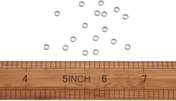 100 stuks roestvrijstalen ringafstandskralen van 4 x 15 mm met 2 mm gat, metalen stopkralen voor sieraden maken, duurzaam en stevig materiaal — thumbnail 2