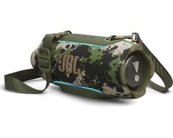 JBL Xtreme 5 - Draagbare Bluetooth Speaker - Incl Afneembare Schouderband - Met Sfeerverlichting - Draadloze Muziek Box - 28 uur - Waterdicht - IP68 - Squad - Camouflage - Groen