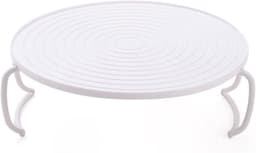 SnelShoppen - Magnetron Rek, Magnetron Plank Stoomrek met Handvat Multifunctioneel Rond Voedsel Stoomrek Verwarmingslaag Gelaagd Kook Bakrek — thumbnail 1