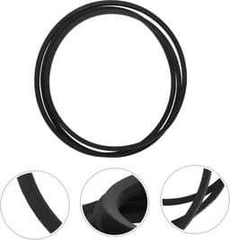 Grasmaaier Aandrijfriem - Maaidekriem Reserveonderdeel - Gazon Onderhoud - Duurzaam Rubber Materiaal - 347 x 1.6 x 1.6 cm - Zwart — thumbnail 5
