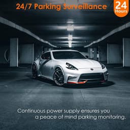 Mini USB-poort Dash Cam Hardwire Kit voor 24 uur parkeermonitor/time-lapse-opname Converteert 12V-24V naar 5V/2.5A Auto bescherming tegen lage spanning, Dash Camera-oplader 320cm kabelset — thumbnail 3