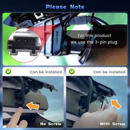 SnelShoppen - DashCam 4K voor VW Tiguan 2018-2024, Autocamera 2160P Video met WiFi, G-sensor, Parkeermodus, Loopopname, 150° Groothoek, Plug & Play, 6 — thumbnail 1
