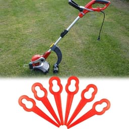 Plastic Grasmaaier Mesjes - Vervangende Mesjes - Tuin Onderhouden - Eenvoudige Installatie - 40 stuks - Rood — thumbnail 2