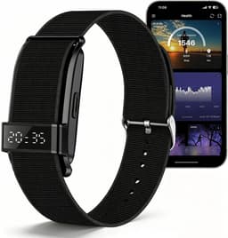 Activity Tracker - Smartwatch - Stappenteller Horloge - Bloeddrukmeter - Slaapmonitor - Hartslagmeter - APP - Heren - Dames - Geschikt voor iOS/Android - Zwart — thumbnail 2