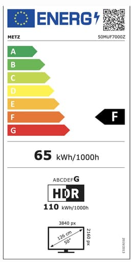 Coocaa 32 inch (80 cm) QLED smart tv met Google TV, HDR10, Dolby Audio, Bluetooth 5.1, oogzorg, Google Cast, drievoudige tuner DVB-T2/C/S2, CI+, model 32CGQG41Z (2026), energieklasse E — thumbnail 2