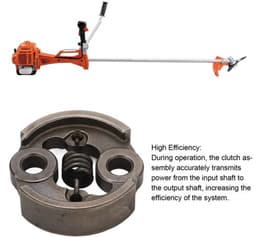Koppeling Vervanging voor Echo Shindaiwa - Koppeling Grasmaaiers - Koppeling A056000260 - Koppeling Motoronderdelen - Hoge Efficiëntie - Beschermt tegen Motorschade - Koppelingsset — thumbnail 2