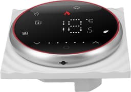 Slimme Thermostaat - Programmeerbare Thermostaat Waterverwarming - Energie Besparen - 7-Daagse Planning - AC95-240V - Zwart — thumbnail 1
