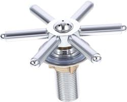 Bar Rinser - Bekerwasmachine Glazenwasser - Snel Beker Spoelen - Hogedruk Spoelen - 10 x 10 x 7 cm - Zilver