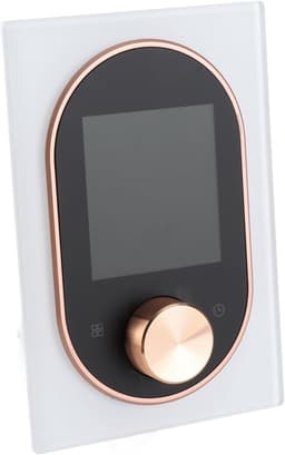 Slimme Thermostaat - Programmeerbare Thermostaat Digitale - Energie Besparen - Grote Voelknop - 13.1 mm dik - Wit — thumbnail 5