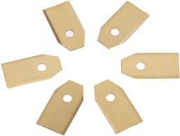 Dailygoods- Gazonrobotbladen 45 Stuks - Vervangingsmaaibladen - Roestvrij Staal - Hoge Hardheid - Duurzaam - Efficiënte Snijprestaties - Robotmaaiermes — thumbnail 4