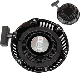 Terugslagtrekstarter - Starter koord - Grasmaaier starten - Duurzaam ABS kunststof - 163CC motor - Zwart — thumbnail 1
