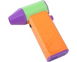 Mini Turbo Ventilator - Luchtblazer Draadloos - Snel Drogen Reinigen - 130.000 Tpm Snelheid - 52 M/S - Oranje