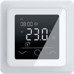 Digitale Touchscreen Thermostaat voor Elektrische Vloerverwarming - Programmeerbaar en Energiezuinig — thumbnail 1