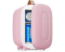 SP® Mini Koelkast - 5L Capaciteit - Minibar - Skincare Koelkast - Roze - 29cm x 20cm x 27cm