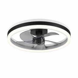Plafond Ventilator Lamp - Moderne Verlichting - Slaapkamer Koeling - Geïntegreerd Design - 40cm LED 48W - Wit — thumbnail 3